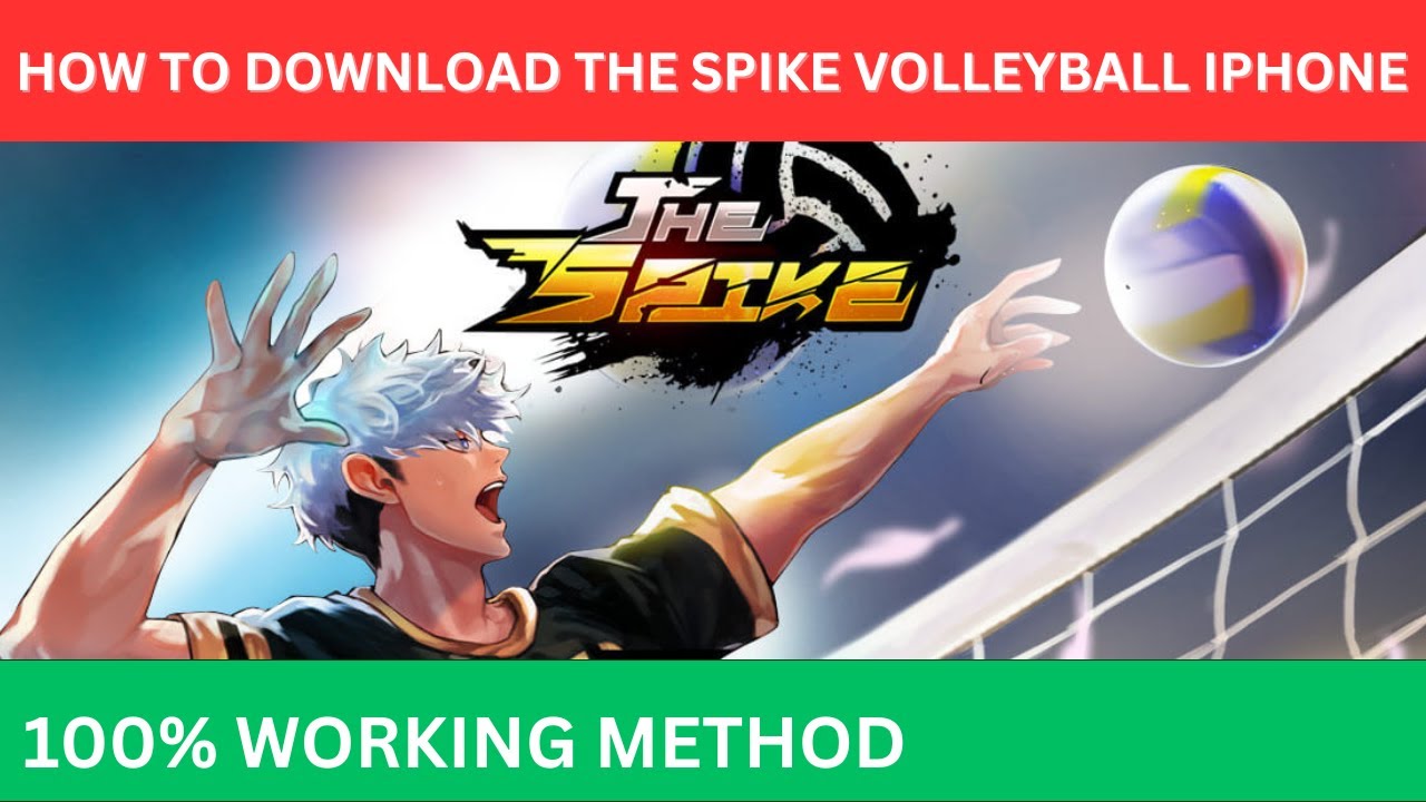 How To Download The Spike Volleyball In Iphone IOS - YouTube