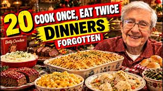 20 'Cook Once, Eat Twice' Dinners Every 1960s Mom Knew by Heart, Forgotten