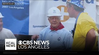 President Carter remembered in SoCal with Habitat for Humanity tributes