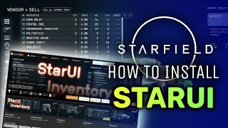 EASIEST Way to Install StarUI Inventory Mod | Starfield
