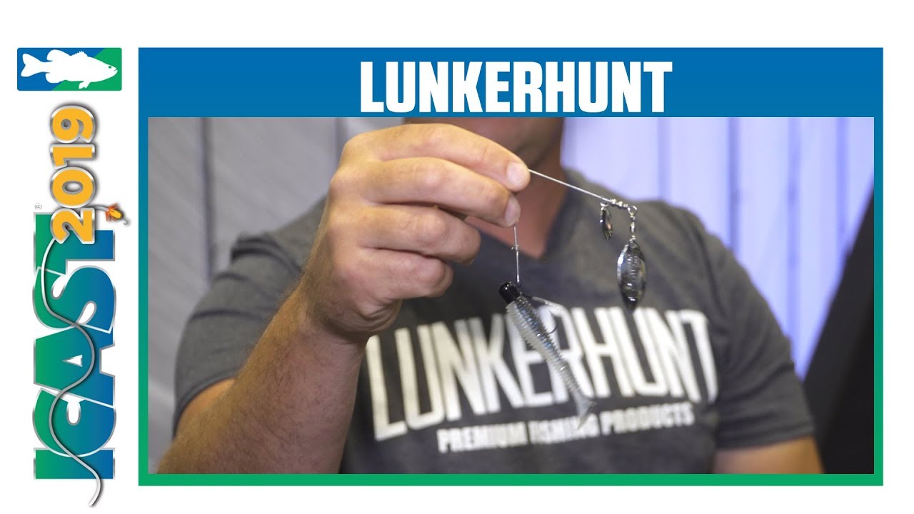Lunkerhunt Spinnerbait Wire Arms with Matt Arey iCast 2019 YouTube