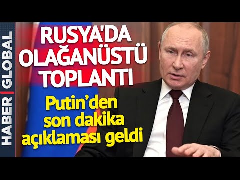 Rusya'da Olağanüstü Gün! Putin'den Açıklama Geldi