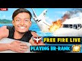 🌿FREE FIRE LIVE🌿DAY 49🥵BR-RANK NEW SEASON-45 ROAD TO GRANDMASTER😎IN V BADGE LOBBY🎯ON LIVE
