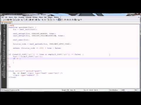PHP Tutorials  Check if Website is Up or Down Part 2 2 By ESPMan