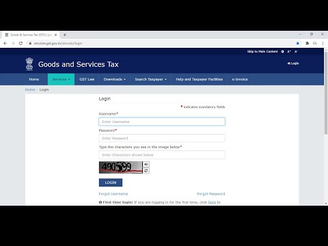 GST Website Login Automatically with Help of Excel and VBA Simple Coding. GST Latest Updates.