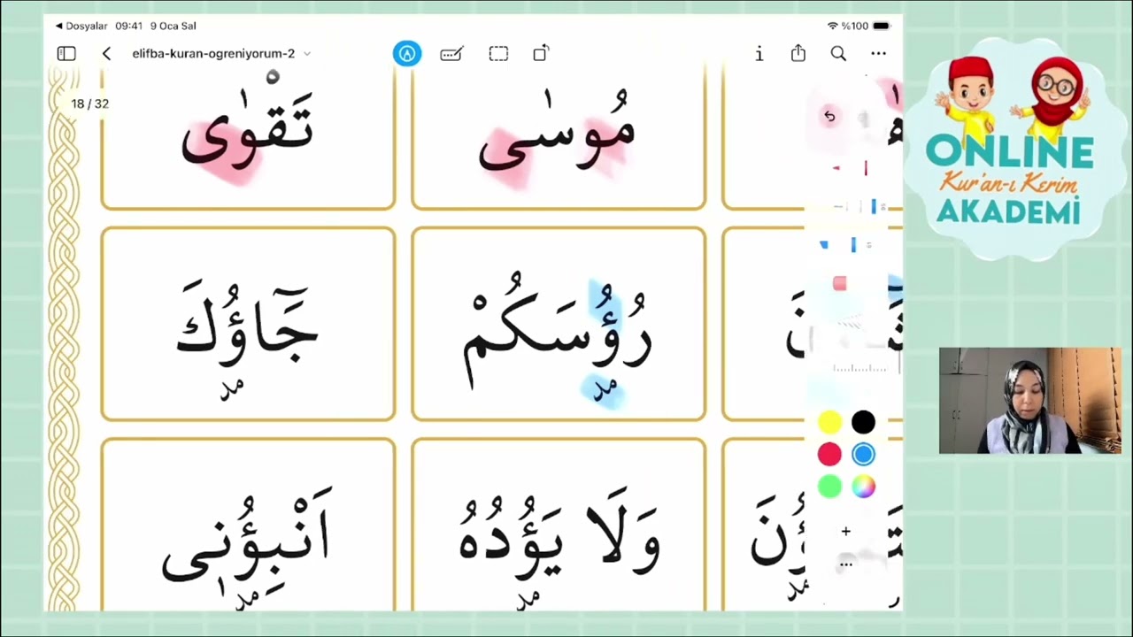 Sıfırdan Kuran Öğreniyorum 10.Ders (asar med kasr)