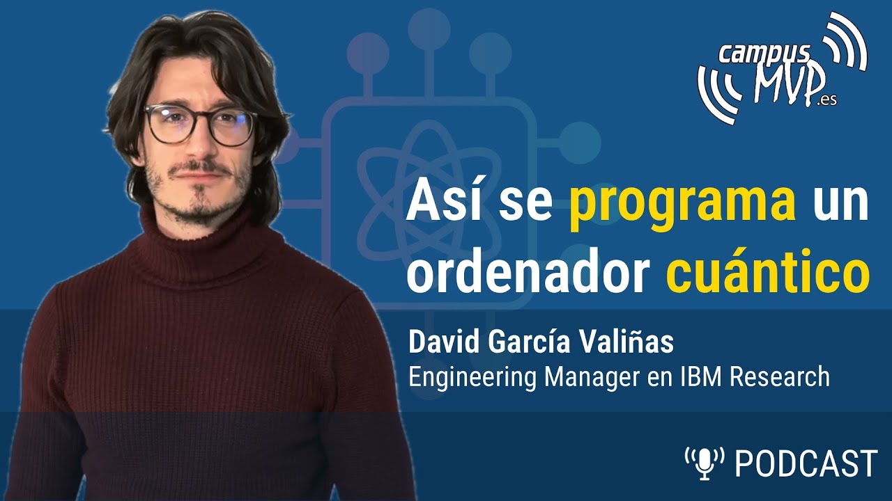 ⚛️ Así se PROGRAMA un ordenador CUÁNTICO (con Python) | David García Valiñas, IBM Research