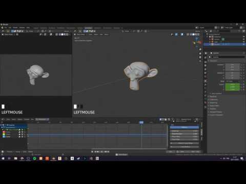 Blender 2.81 - Animation - Squeeze effect - YouTube