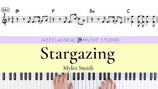 Myles Smith - Stargazing | Piano Tutorial (EASY) | WITH Music Sheet | JCMS