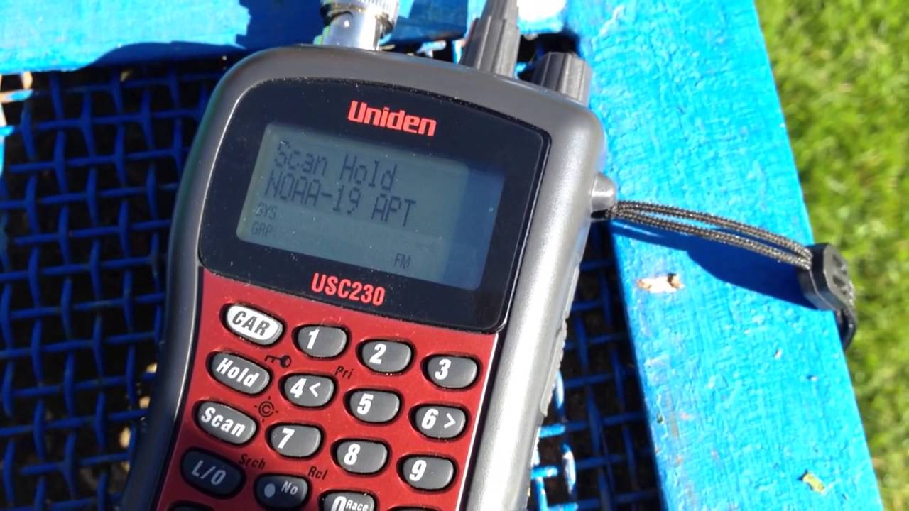 NOAA 19 APT transmission