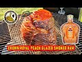 How To Smoke a Ham - Crown Royal Peach Glazed Ham