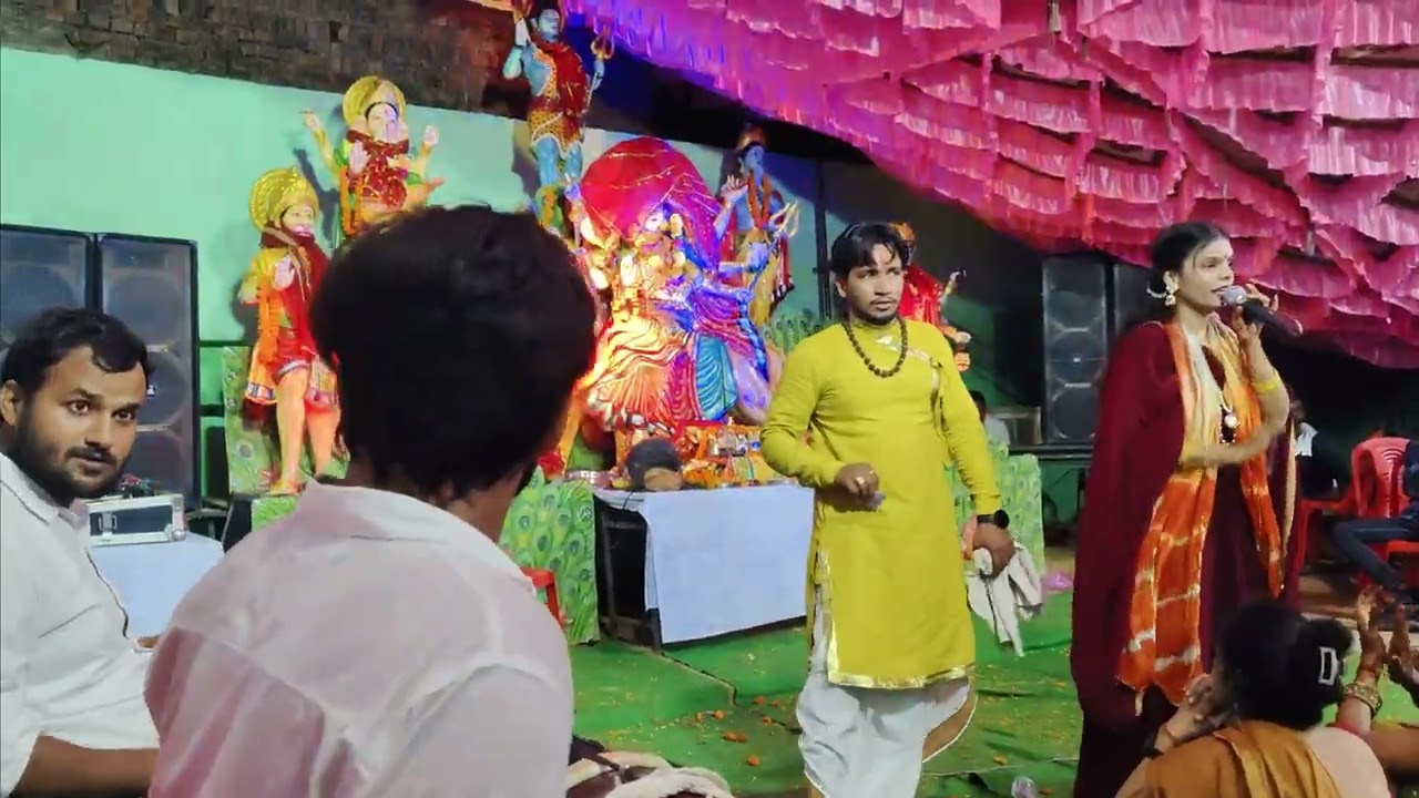 Shiv sakti jagran party Bhagatpur Chandaus harigad organiser singer sarjeet saral ji m.9690022061