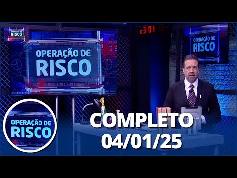 Operação de Risco: Combate ao tráfico (04/01/25) | Completo