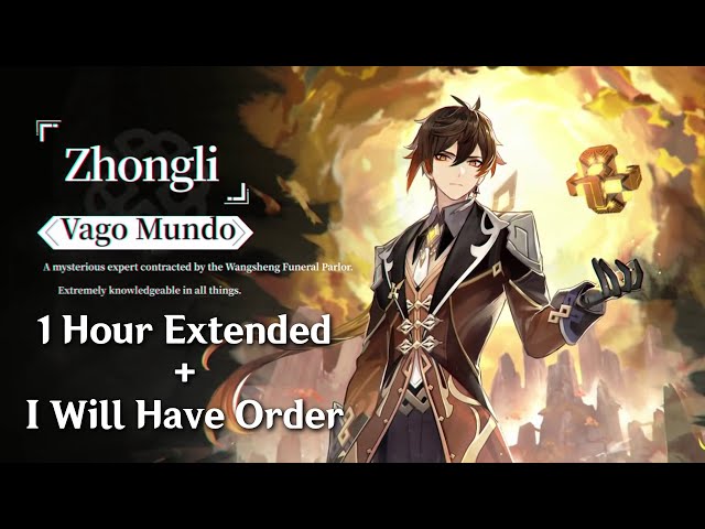 Genshin Impact - Zhongli The Listener (Rex Incognito) 1 HOUR Extended OST with I WILL HAVE ORDER class=