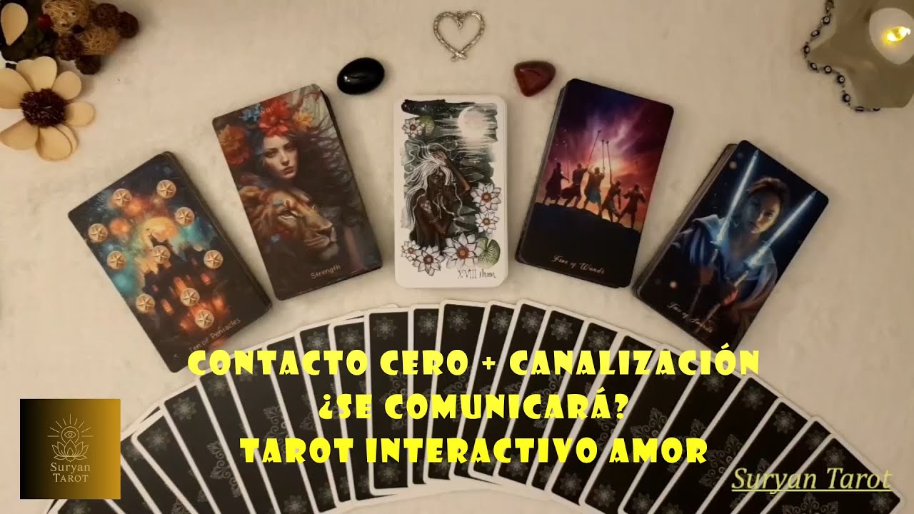 💌💫Contacto Cero + Canalización💫💖 ¿Se Comunicará?🔮Tarot Interactivo Amor ✨❤️