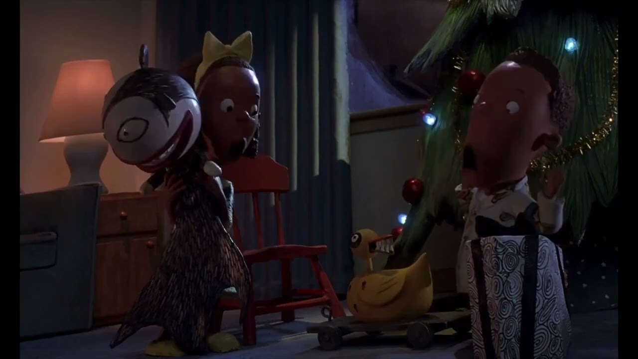 Disney’s The Nightmare Before Christmas (1993) - Santa’s Gift scene - HD Movie version
