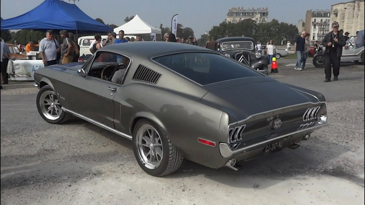 1968 Ford Mustang Fastback Sound - YouTube