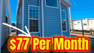 FOR SALE - Tiny House $77 Per Month 