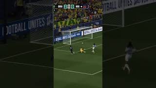 Vini jr goal today from Brazil #vinicius#brazil #football #worldcup #shorts