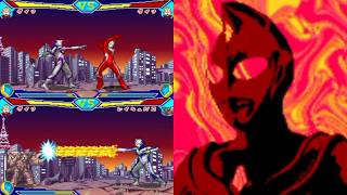 Ultraman Dyna Gameplay Di Battle Mode Dari Taiketsu Ultra Hero GBA Emulator Android