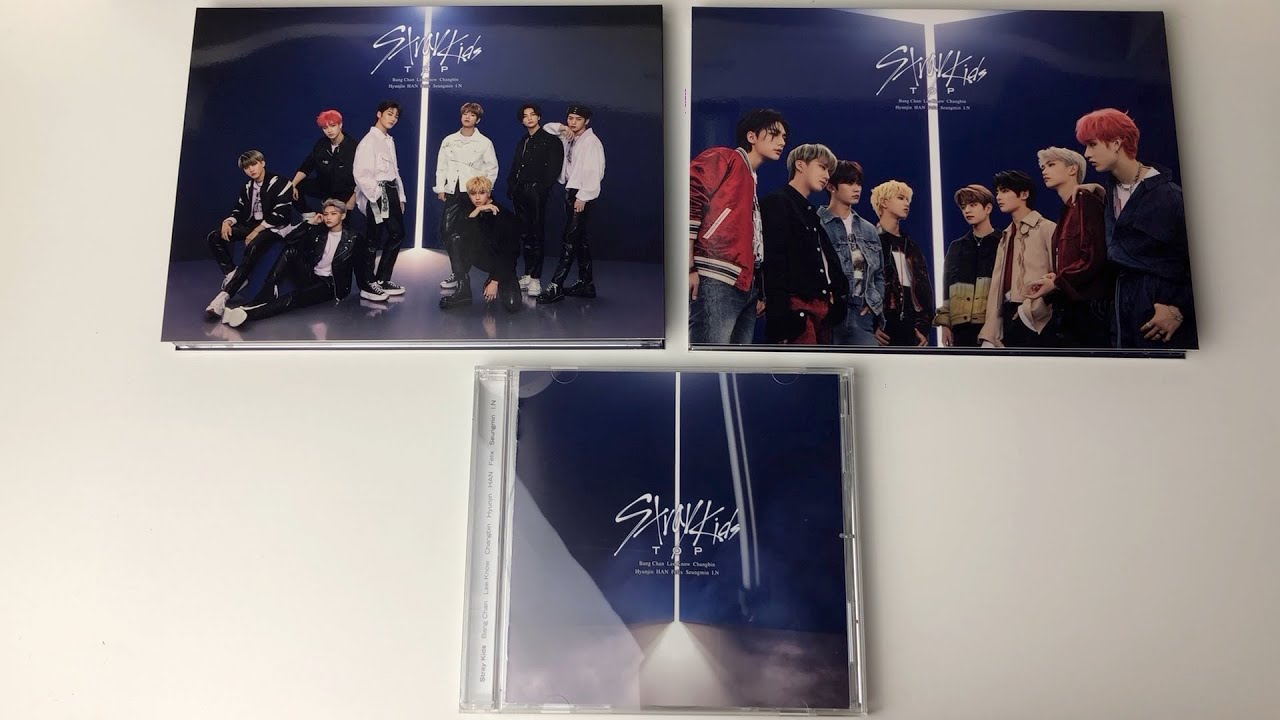 Unboxing Stray Kids (스트레이 키즈) 1st Japanese Single TOP - YouTube