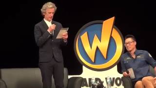 Peter Capaldi Reads The Doctor's Letter to Clara Oswald At Wizard World
