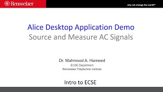 ECSE 1010 - Alice Desktop Application
