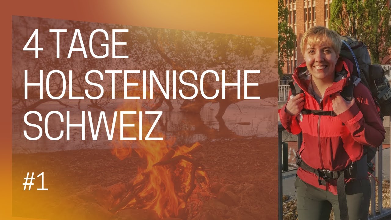 4 Tage alleine durch die Holsteinische Schweiz Wandern #1