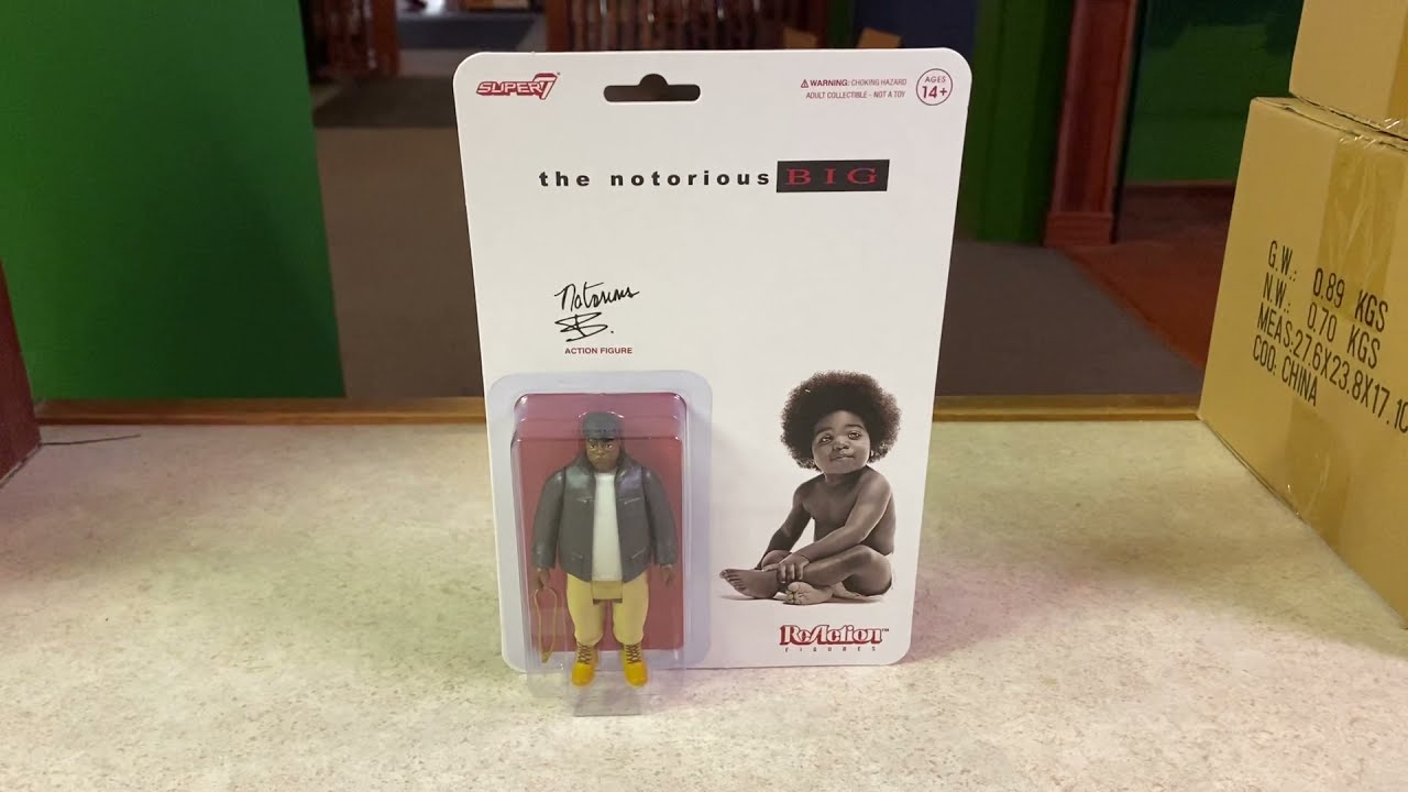 Super 7 Notorious B.I.G. Hip Hop Legend 4" Inch Action Figure @ Kokomo Toys