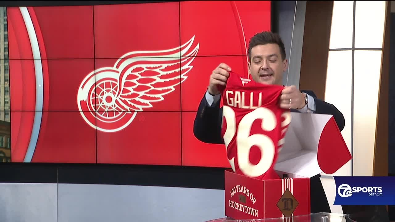 Unboxing: Red Wings send Centennial box with 100 Years of Hockeytown gifts