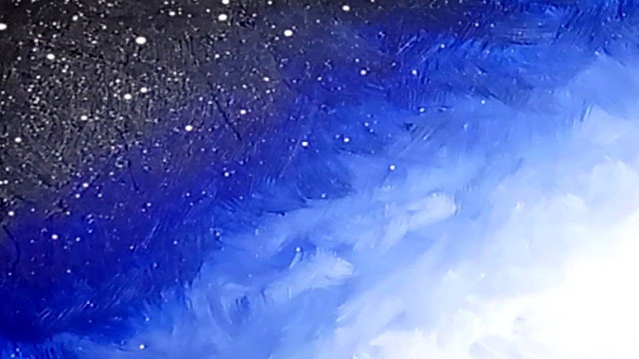 Night & Day Sky Acrylic Painting Tutorial Demonstration YouTube