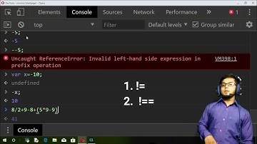 3. Operator Precedence || Comparison Operator || Precedence Table - JavaScript Full Course 2019