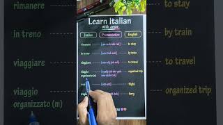 learn Italian daily use words| How to pronounce Italian language for beginners| learn Italian 📚📖
