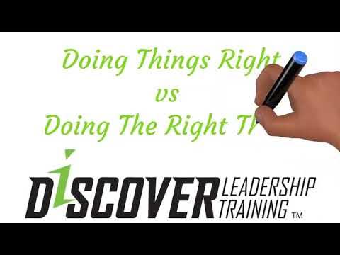 Doing Things Right vs Doing The Right Thing | TGIM - YouTube