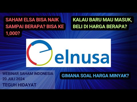 Prospek Saham Multibagger ELSA Elnusa