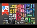 Different Colors Street Vehicles Cars Toys Tomica Siku Truck Taxi Garbage Truck