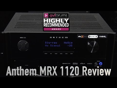 Anthem MRX 1120 11.2 channel AV Receiver Review