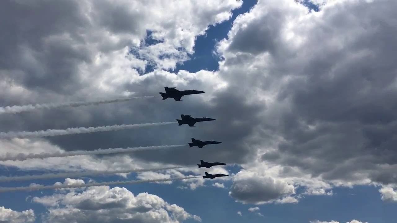 2016 Blue Angels At Traverse City Cherry Festival YouTube