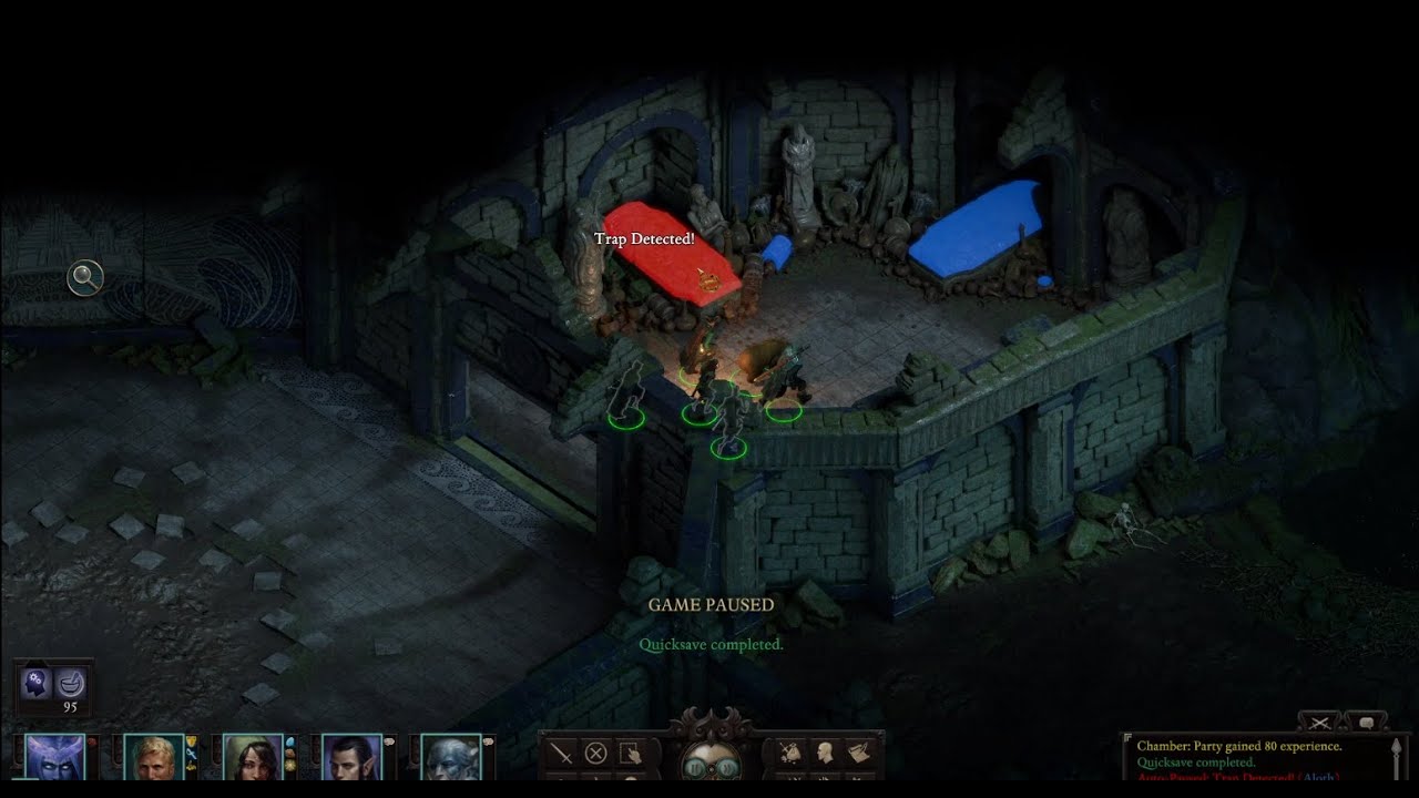 Pillars Of Eternity II Deadfire Opening Temple Door In The Old City / Of Waves/Depths