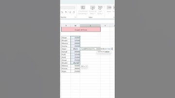 Count of error || #excel #shortvideo #shorts