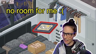Moved in with a toxic BF :( Unpacking  Simply Stream Highlights