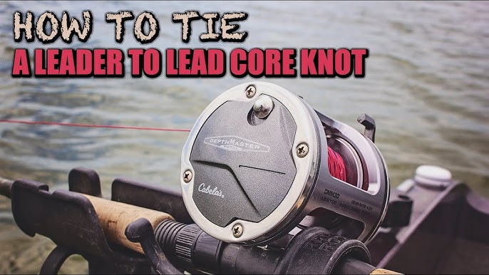 How to tie leadcore line to leader line - easy and effective way 