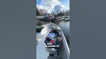 Thumbnail of How To Dock a Small 20 Foot Bowrider Boat: Bridge Marina Docking Tips #shorts