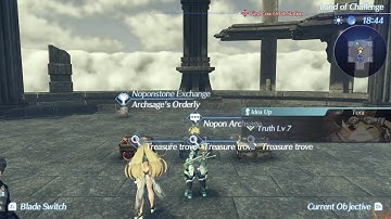 Xenoblade Chronicles 2 1.5 - Farming Challenge Mode - Chickenheart Challenge