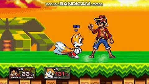 Ssf2 mods showcase: luffy