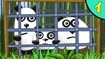ТРИ ПАНДЫ. Серия 1. Побег с пиратского корабля. Мультик для детей на Игрули TV