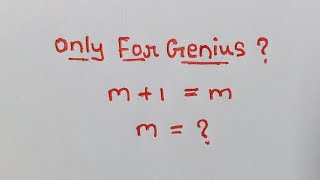 Germany A Beautiful Algebra Olympiad Math Problem Can You Find The Value Of M?