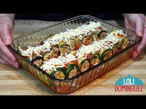 Video: Rollitos De Berenjena Con Verduras