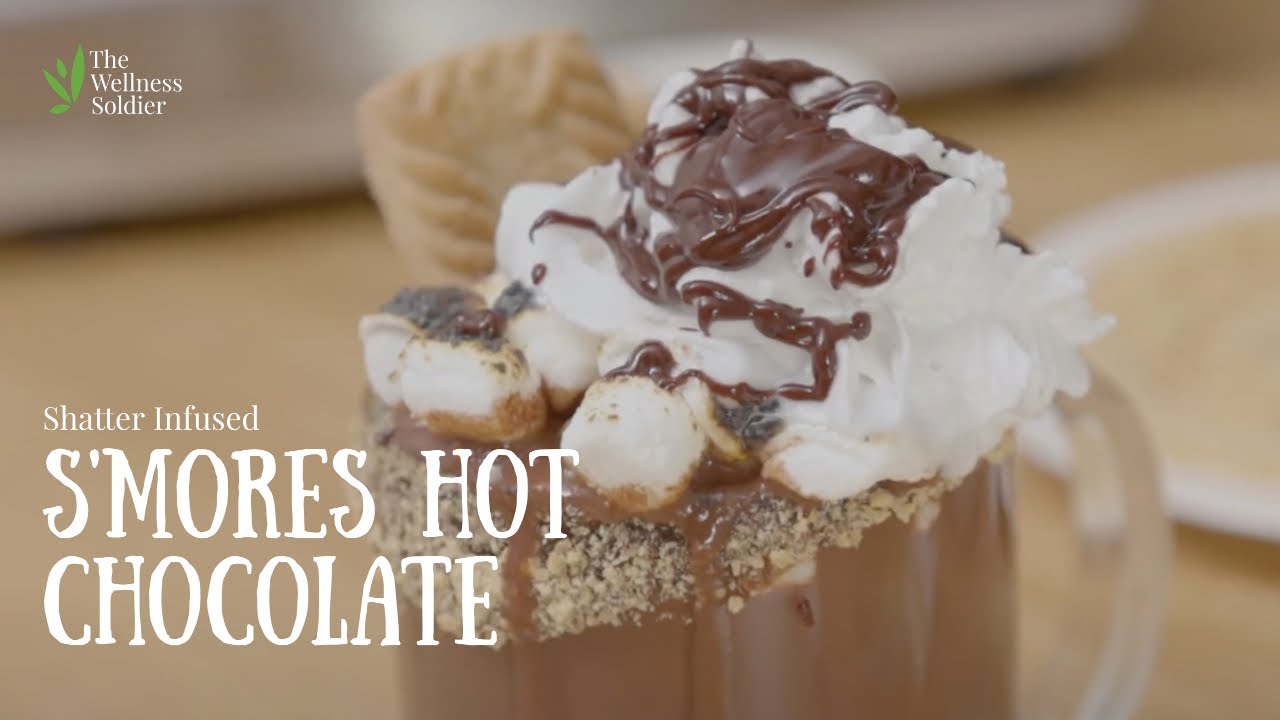 S'mores Hot Chocolate - Shatter Infused Coconut Oil "Edibles Series