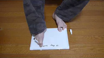 Writing with Feet